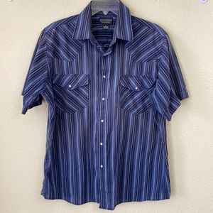 Rock River Trading Short Sleeved Western Snap Front Shirt